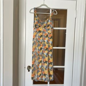 Abercrombie & Fitch Floral MIDI Dress
